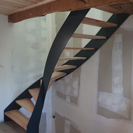 Escalier limon latéraux 20