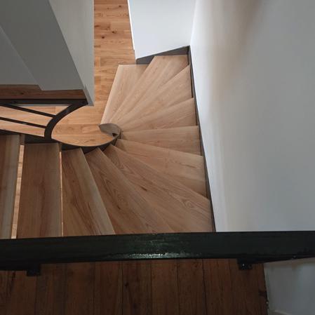 Escalier limon latéraux 22