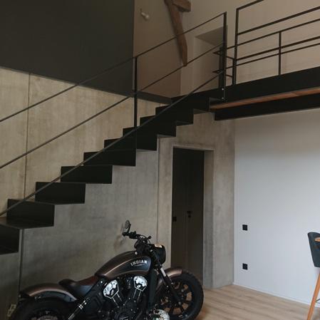 Escalier marche et contre marche 01