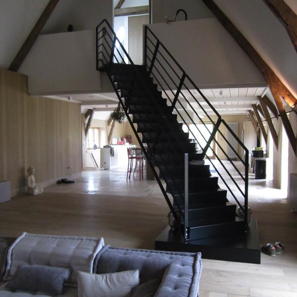 Escalier marche et contre marche 03